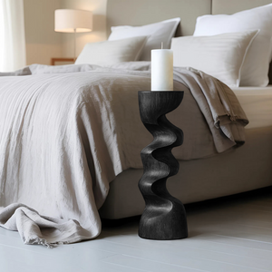 Rustic Candle Stick For Bedroom Cozy Ambience Styling
