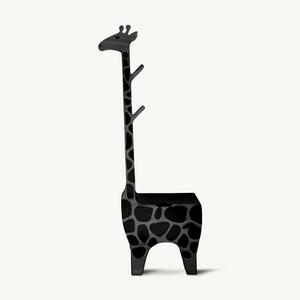 Adorable Giraffe Nightstand With Hooks And Drawer For Kids Room And Nursery
