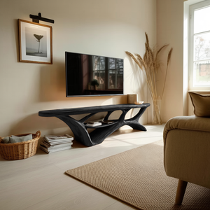Organic Modern TV Stand For Living Room