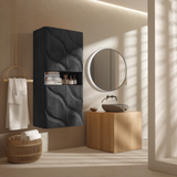 Contemporary Bathroom Cabinet Waves Design For Bathroom
