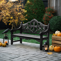 Farmhouse Halloween Patio Chair For Rustic Halloween Porch Decor