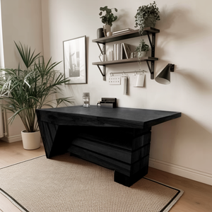 Contemporary Desk Table With Clean Lines For Home Office
