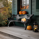 Farmhouse Wooden Bench For Living Room Rustic Furniture Decor