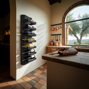 Modern Wall Wine Rack For Minimal Home Decor
