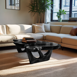 Contemporary Sculptural Coffee Table For Modern Living Room