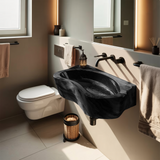 Handcrafted Live Edge Wood Vanity Sink For Natural Bathroom Decor