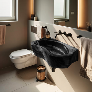 Handcrafted Live Edge Wood Vanity Sink For Natural Bathroom Decor