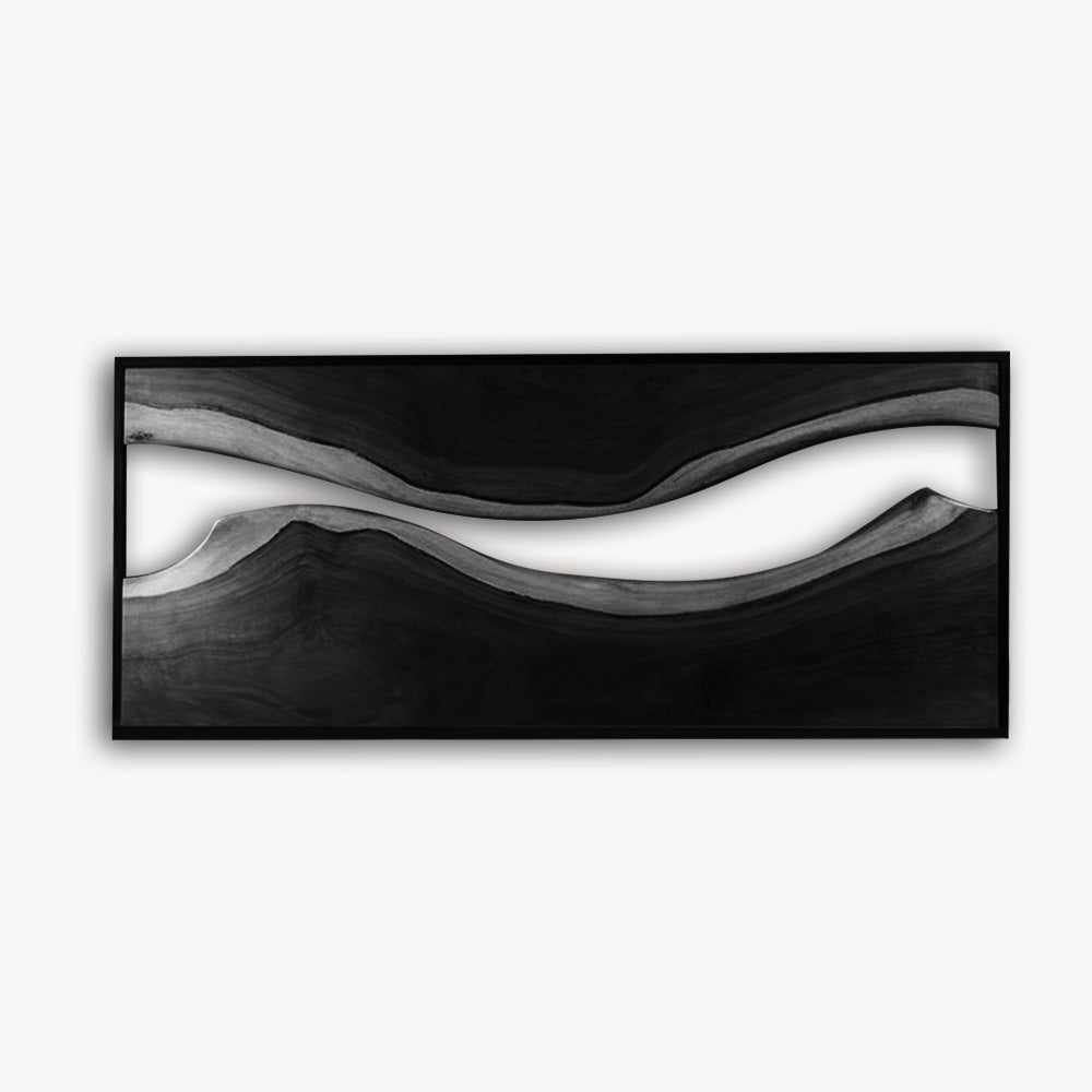 Artistic Live Edge Headboard For Bedroom Centerpiece