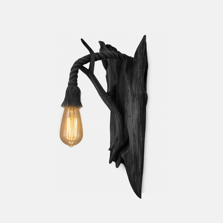 Rustic Wall Lamp For Bedroom And Hallway Lighting
