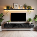 Handcrafted TV Console For Living Room Decor