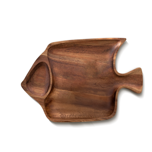 Playful Fish-Shaped Snack Tray For Breakfast Or Tea