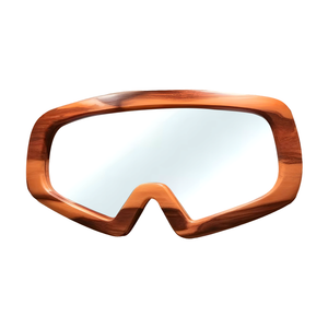 Artistic Goggle Shaped Mirror For Modern Bathroom Vanity