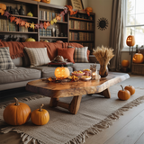 Mid Century Wooden Live Edge Coffee Table For Living Room Haunted Decor
