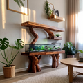 Elegant Aquarium Stand For Stylish Living Space Design