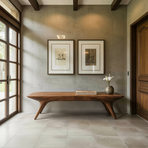 Modern Minimalist Entryway Bench For Hallway Or Bedroom Seating