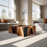 Handcrafted Low Coffee Table For Contemporary Interiors