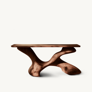 Mid Century Foyer Table For Living Room