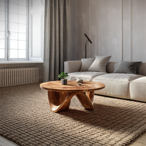 Handcrafted Coffee Table Flow Legs For Living Room Decor