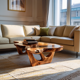 Contemporary Sculptural Coffee Table For Modern Living Room