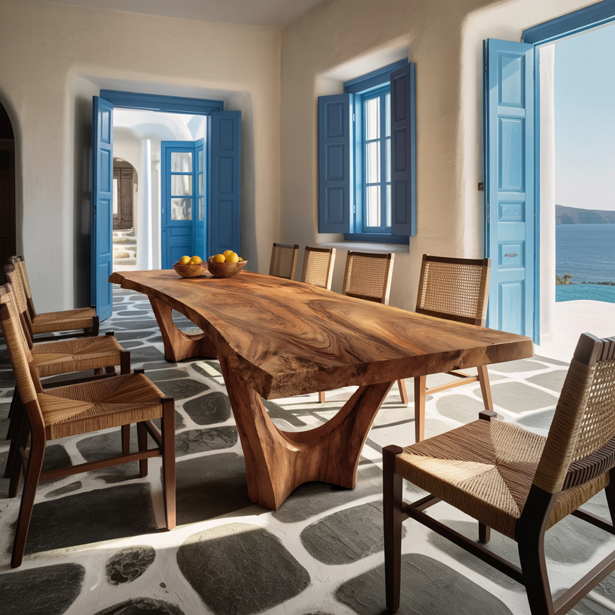 Contemporary Dining Table For Spacious Open-Plan Living Areas