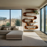 Elegant Wall-Mounted Shelf For Modern Home Decor