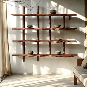 Floating Shelf In Farmhouse Style For Living Room Display