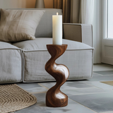Mid Century Candle Holder For Living Room Modern Decor