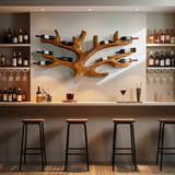 Artistic Wine Holder Wall Rack For Home Bar