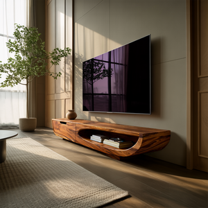 Modern TV Cabinet With Integrated Drawers For Living Room