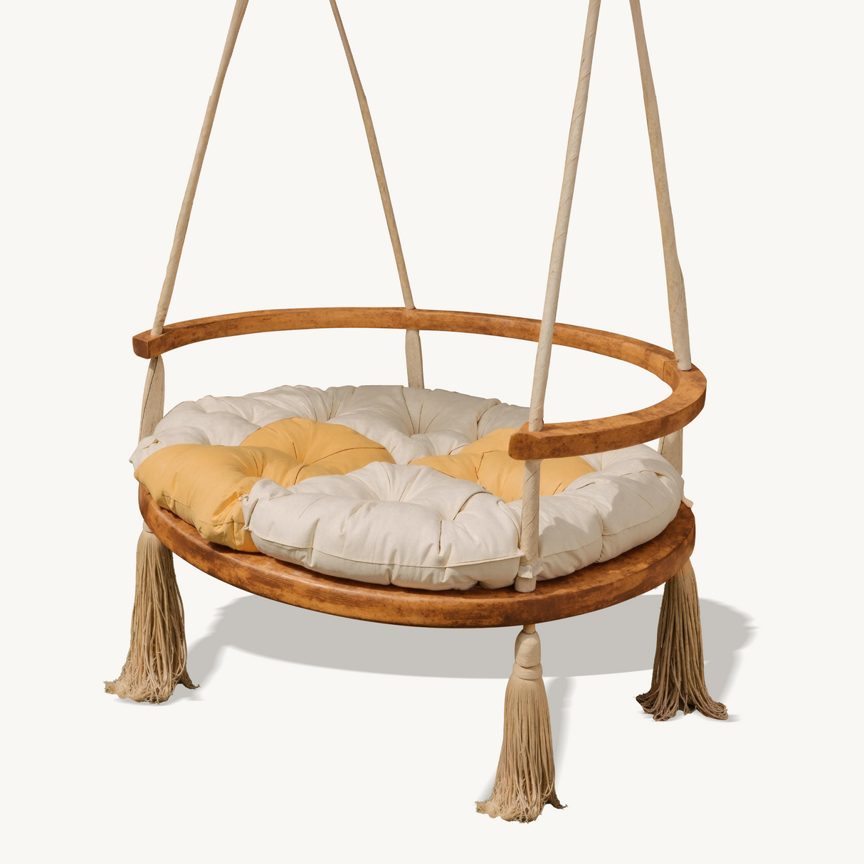 Boho Round Swing Chair For Porch Or Garden