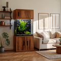 Rustic Aquarium Cabinet For Living Room Corner