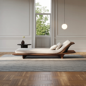 Rustic Solid Wood Garden Daybed For Bedroom Furniture Decoration