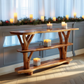Modern Live Edge Entryway Table For Furniture Decor Holiday Gift Decoration