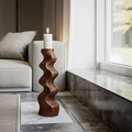 Handcrafted Candle Stand For Furniture Accent Display