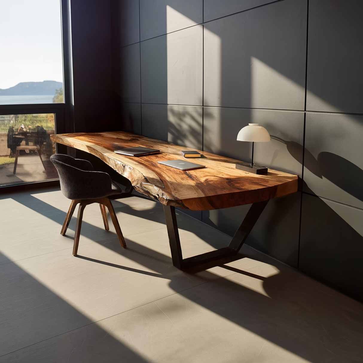 Modern Solid Wood Desk For Bedroom Furniture