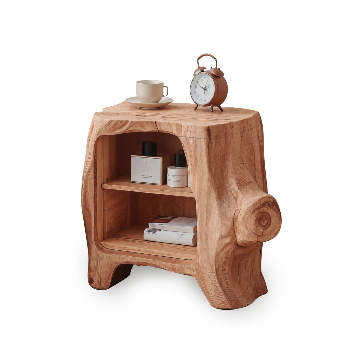 Handcrafted Wooden Nightstand For Unique Bedroom Appeal