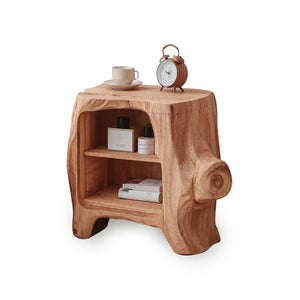 Handcrafted Wooden Nightstand For Unique Bedroom Appeal