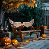 Handcrafted Wooden Bench For Living Room Elegant Furniture Decor