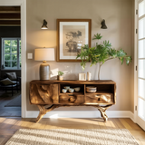 Handcrafted Wooden Console Table For Bedroom Luxury Home Accent