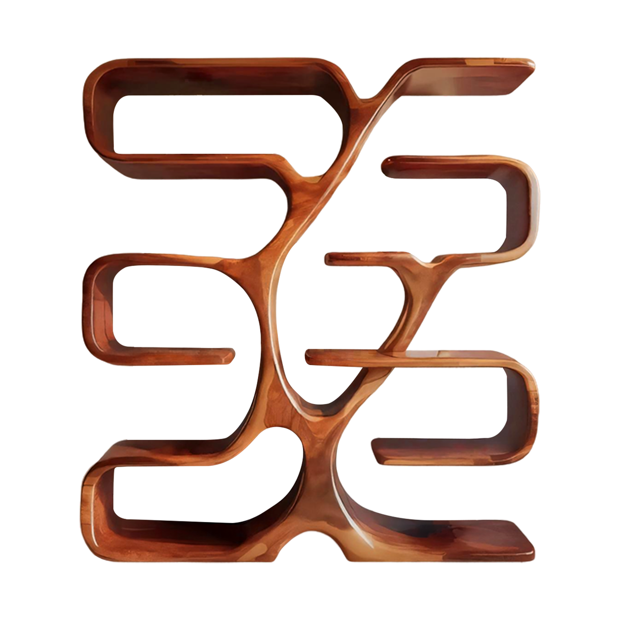 Artistic Bookshelf Display For Living Room Or Home Office