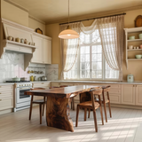 Rustic Live Edge Dining Table For Dining Area