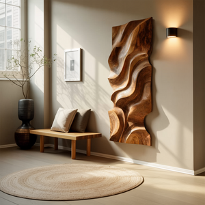 Modern Organic Wall Decor Art Piece For Living Room