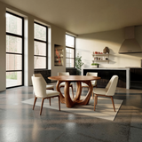 Elegant Round Dining Table For Minimalist Modern Interior