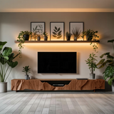 Rustic Handcrafted TV Cabinet For Home Decor