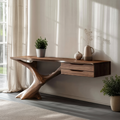 Handcrafted Wooden Console Table For Entryway Design