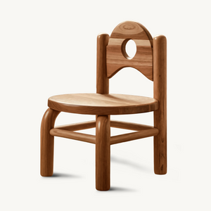 Montessori Toddler Chair With Round Backrest For Playroom Preschool And Nursery