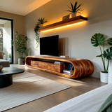 Luxury TV Cabinet With Built In Drawer Storage For Living