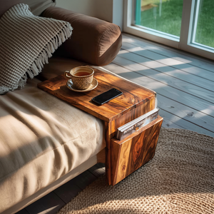 Modern Wooden Armrest For Cozy Living Room Style
