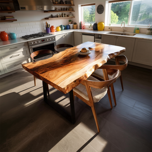 Kitchen Decor Farmhouse Solid Wood Dining Table Country