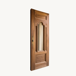 Elegant Vintage Carved Wood Door For Entryway And Living Room